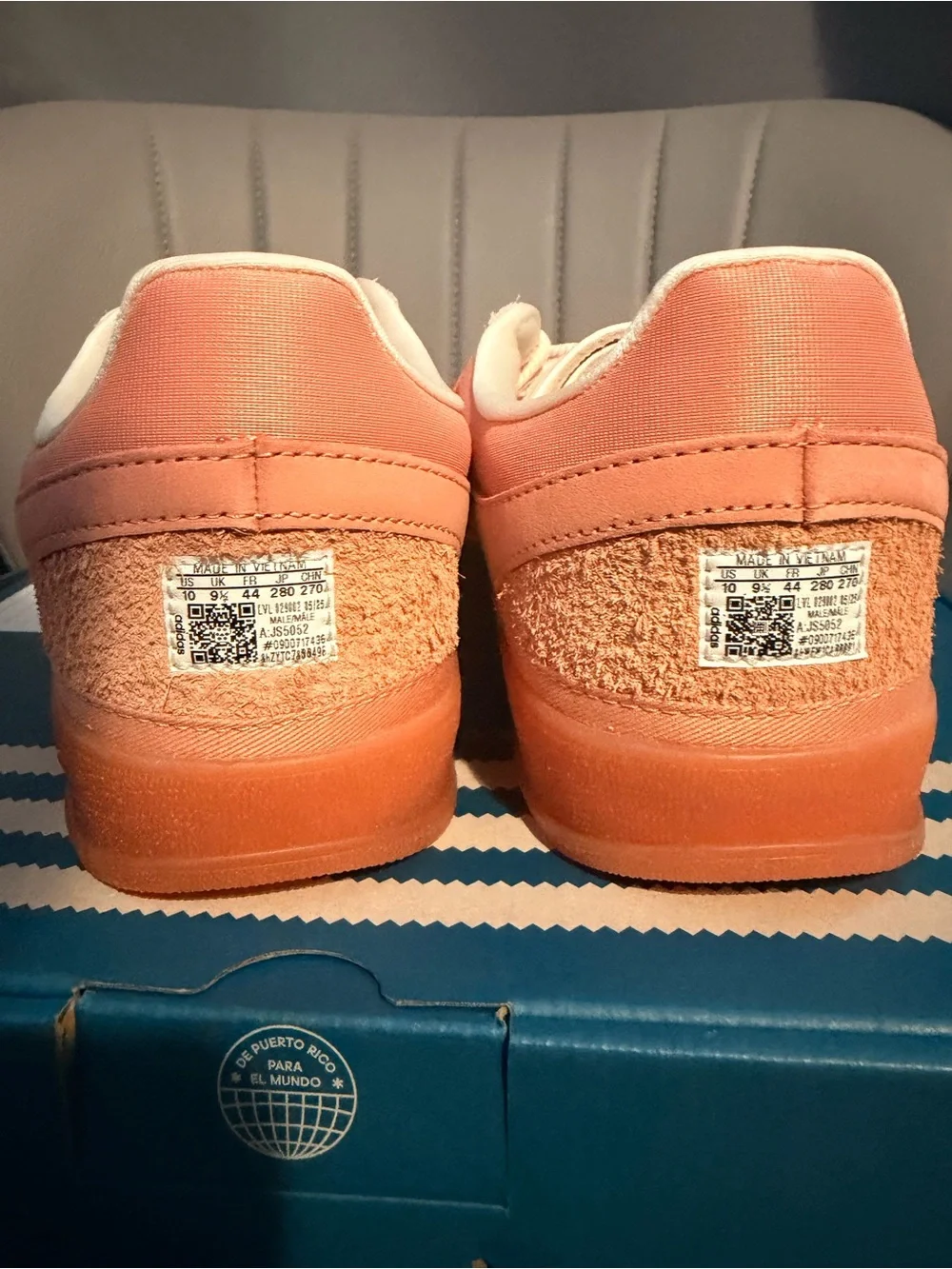Adidas Bad Bunny Cabo Rojos  Men’s Peach & Cream Low-Top Sneakers